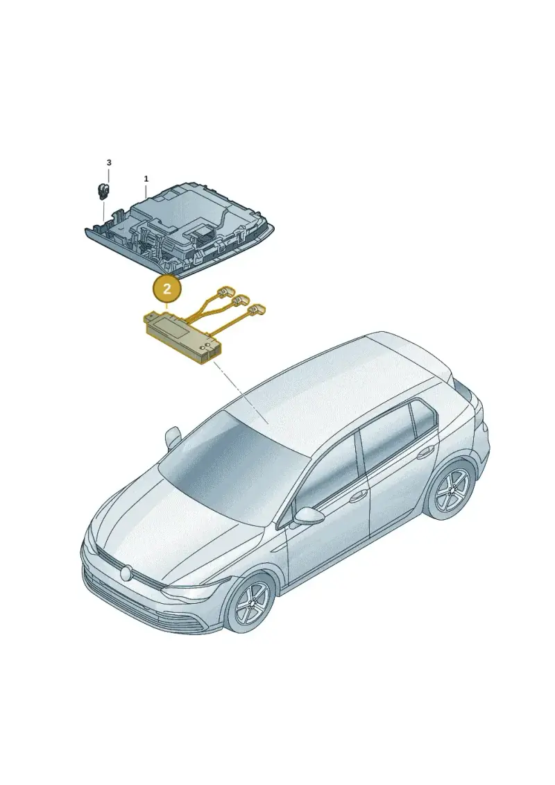 5Q0951172A — SEAT Formentor TSI CUPRA (2020-) diagram 5h0959002, position 2