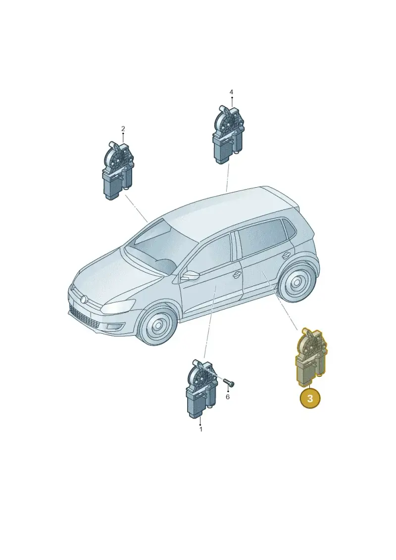 5Q0959407 — SEAT Arona FR (2017-) diagram 797959100, position 3