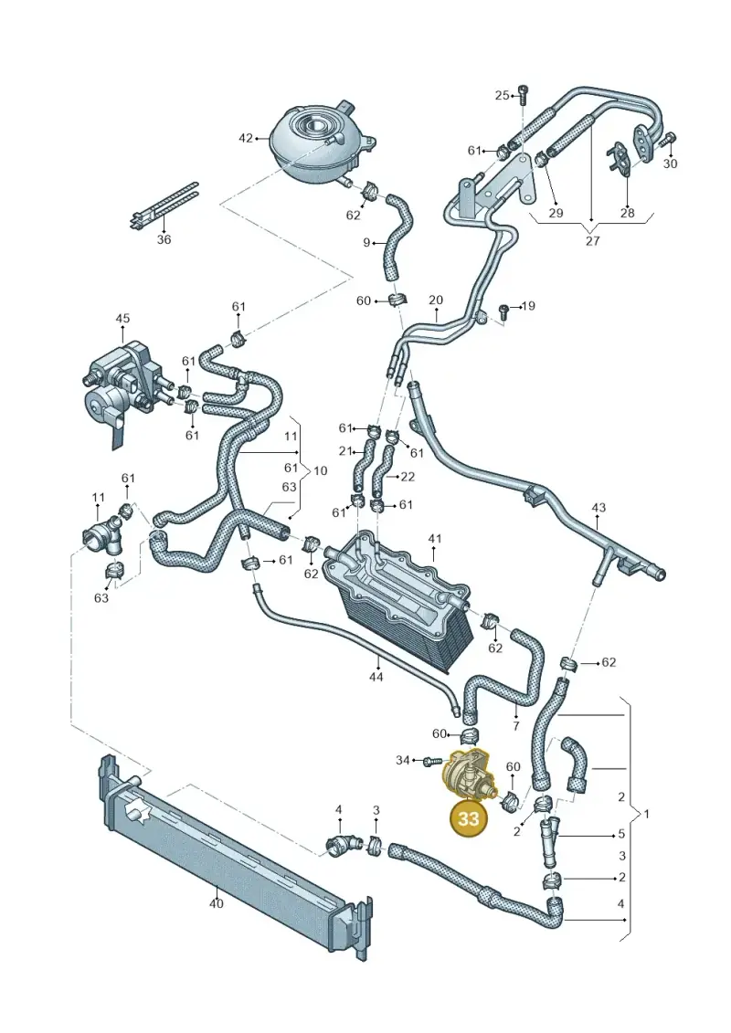 5Q0965567N — SEAT Ibiza FR (2017-) diagram 837121060, position 33