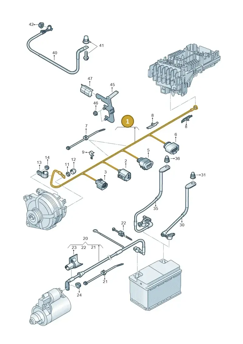 5Q0971230LP — SEAT Tarraco FR (2018-2024) diagram 884971010, position 1