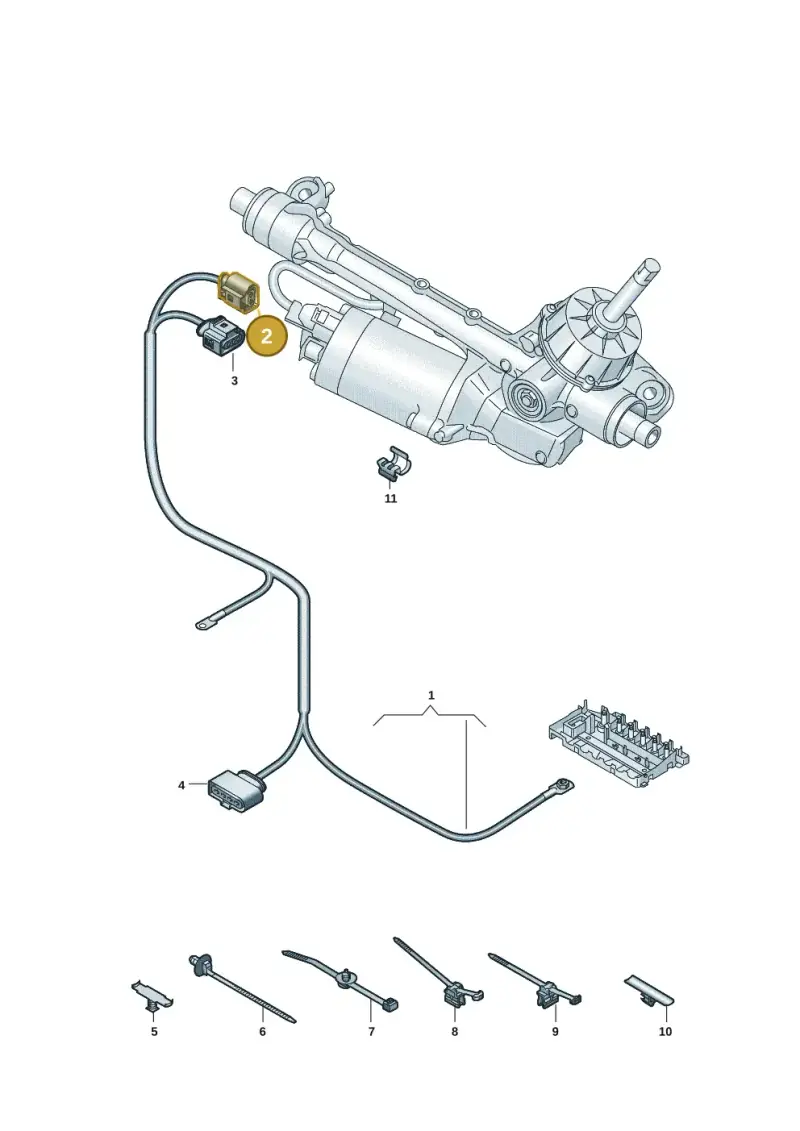 5Q0971955 — SEAT Tavascan Cupra (2023-) diagram 10a971010, position 2
