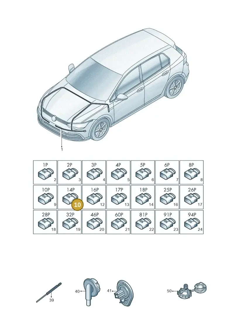 5Q0973737 — SEAT Formentor TSI CUPRA (2020-) diagram 5h0971080, position 10