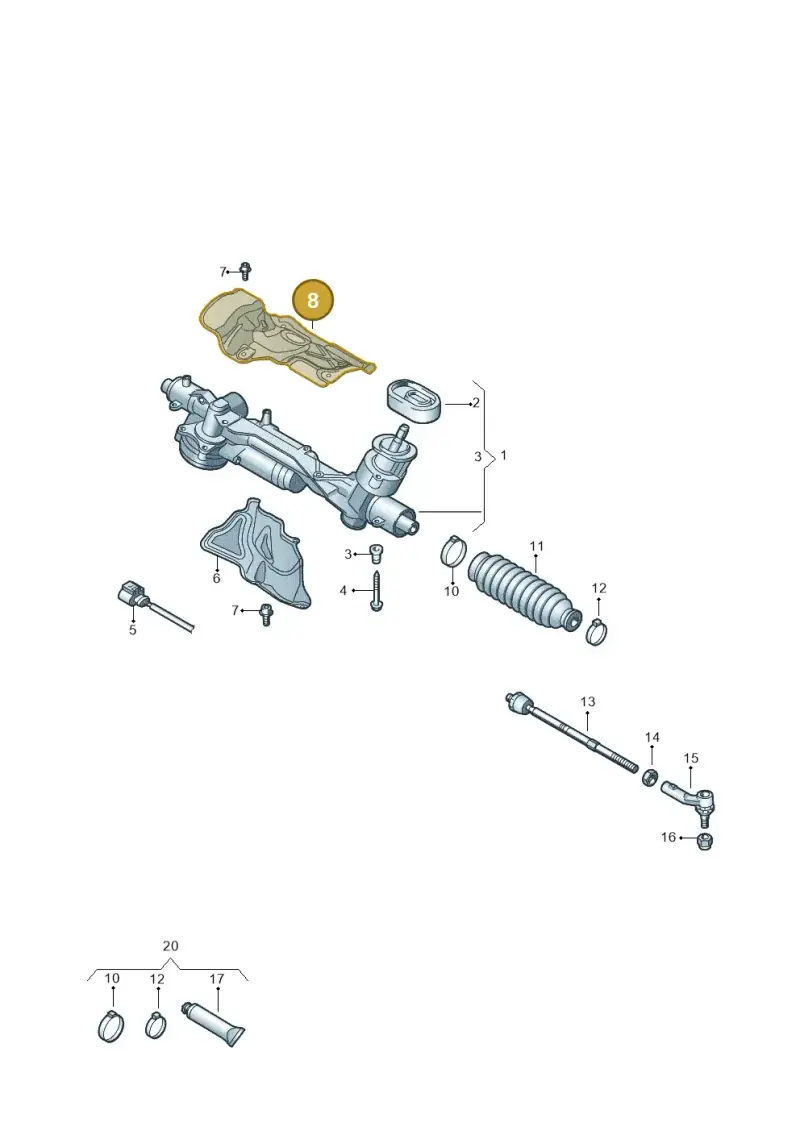 5Q1423981F — SEAT Leon style (2019-) diagram 746423200, position 8