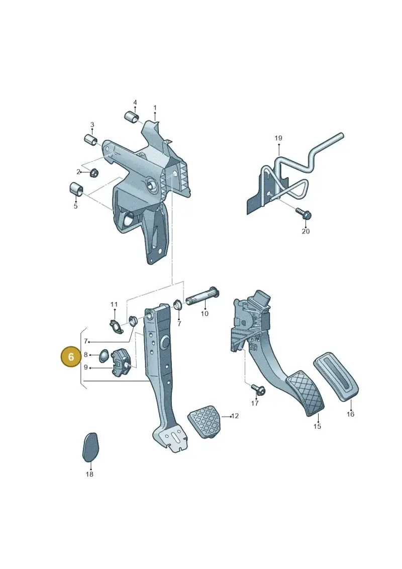 5Q1723142E — SEAT Leon ST Stylance (2012-2016) diagram 745721600, position 6