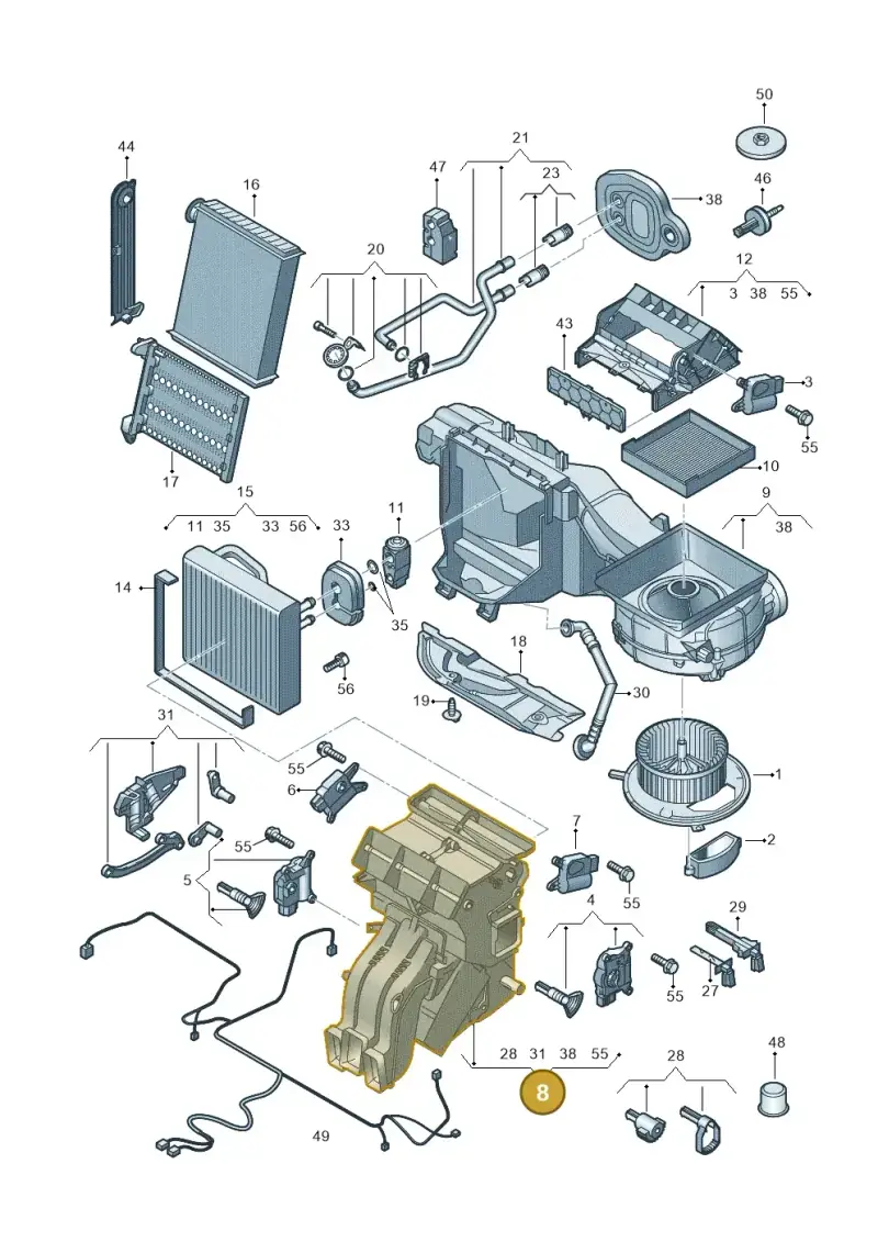 5Q1820353E — SEAT Leon ST Stylance (2012-2016) diagram 745820200, position 8