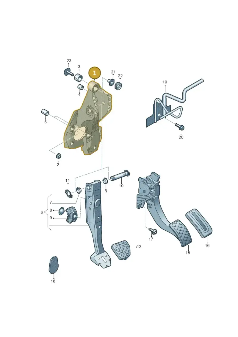 5Q2721115B — SEAT Ateca Style (2016-) diagram 745721700, position 1