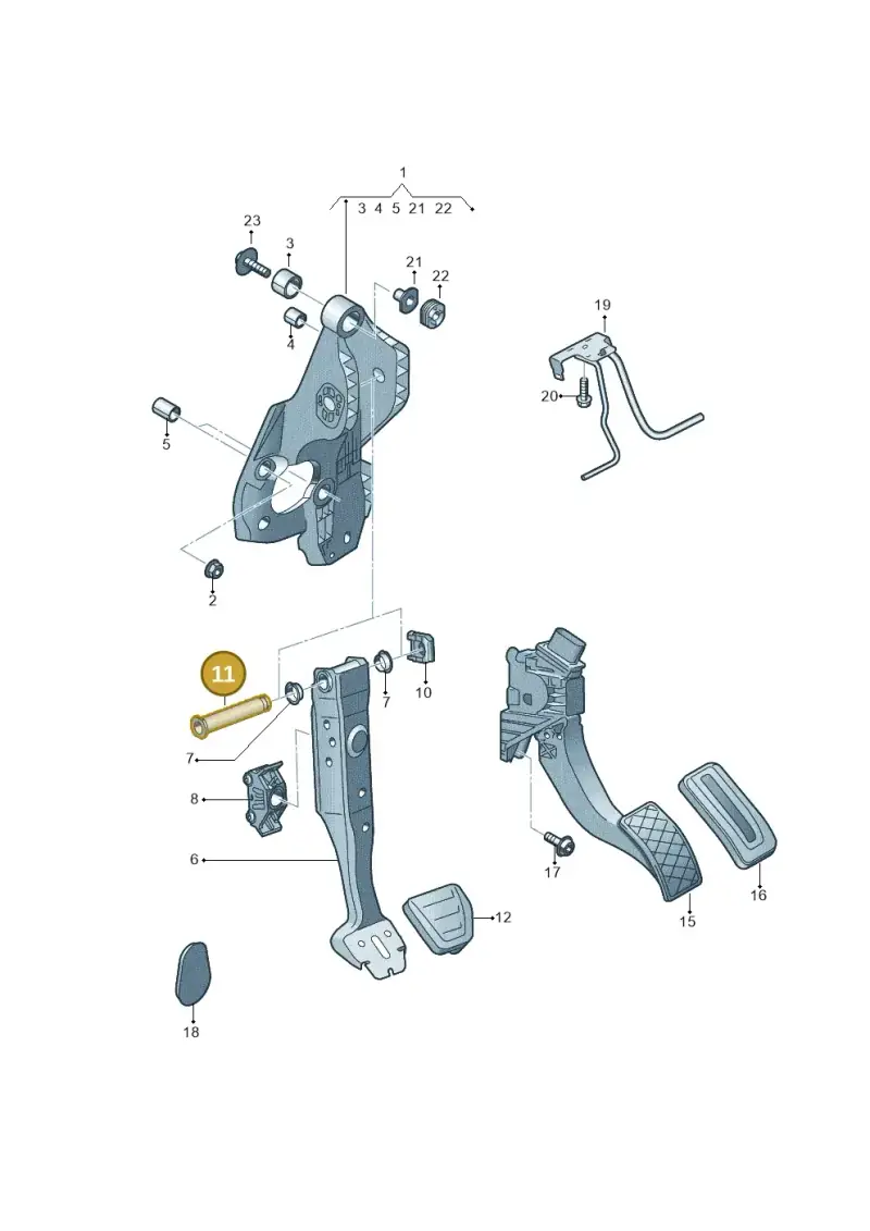 5Q2721325B — SEAT Tarraco FR (2018-2024) diagram 884721700, position 11