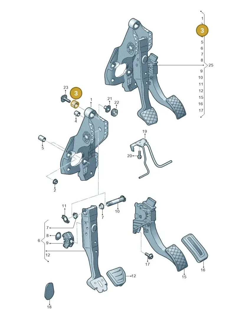 5Q2721368A — SEAT Formentor TSI CUPRA (2020-) diagram 793721710, position 3