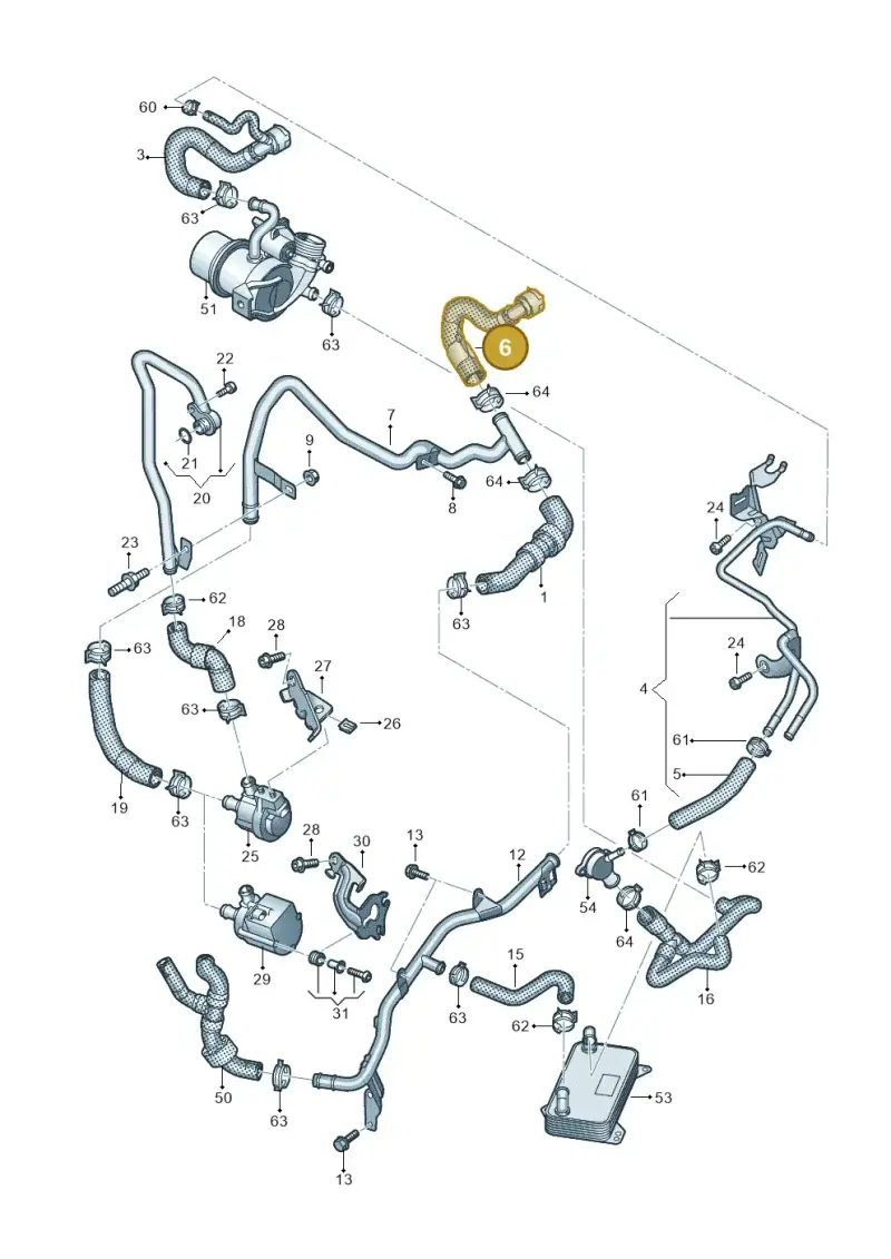 5QA122073 — SEAT Tarraco FR (2018-2024) diagram 828121000, position 6