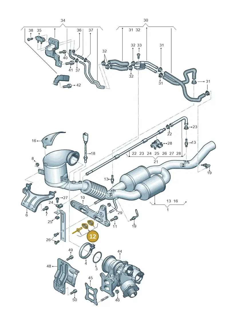 5QA298144 — SEAT Leon style (2019-) diagram 597253350, position 12