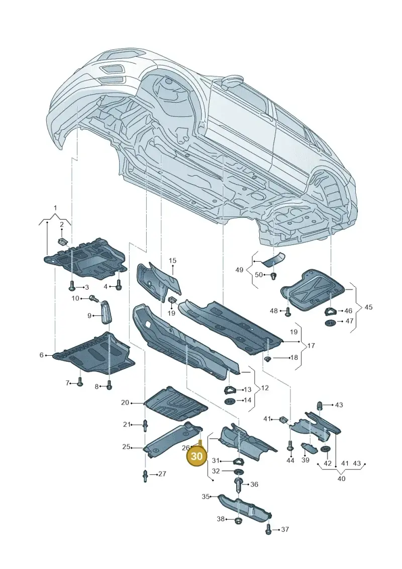 5QA825613E — SEAT Tarraco FR (2018-2024) diagram 591825000, position 30