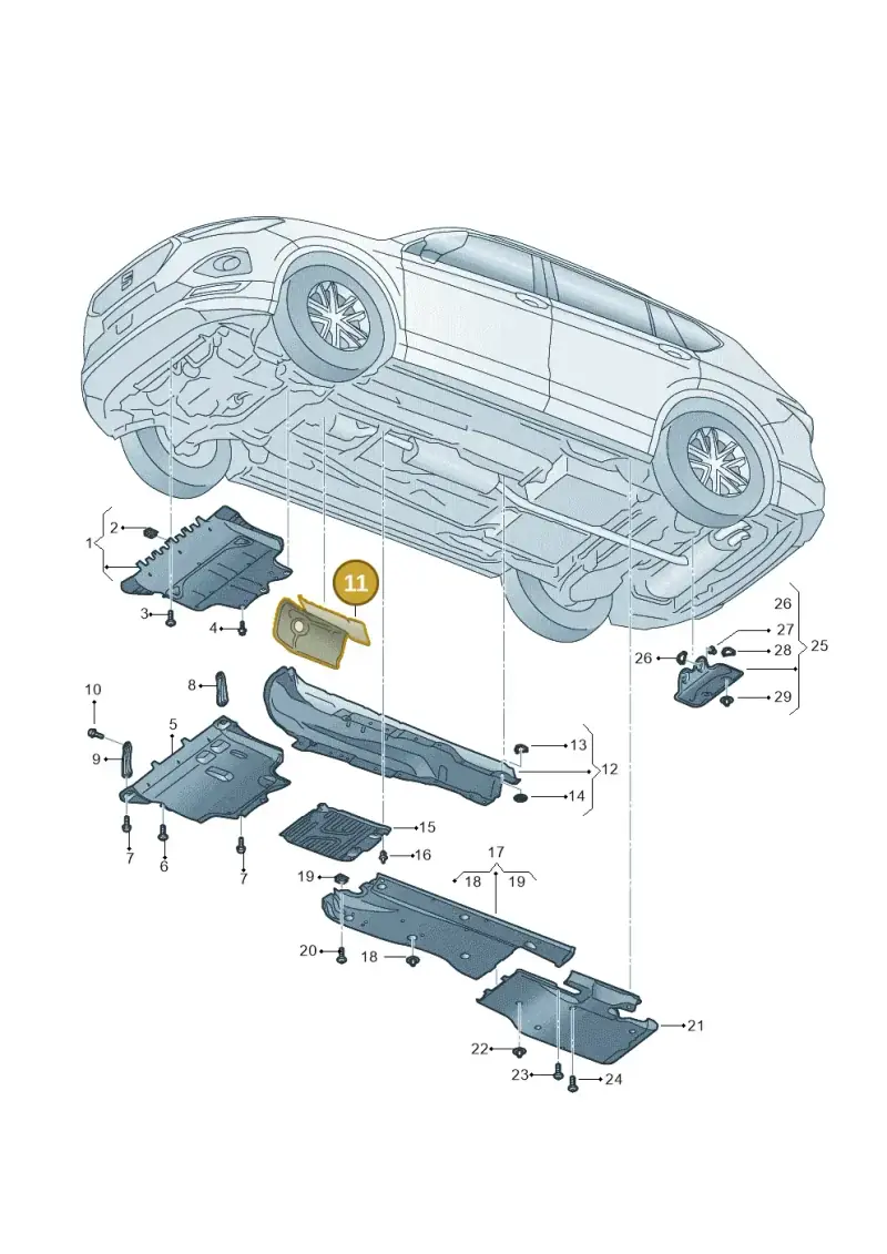 5QA825635 — SEAT Tarraco FR (2018-2024) diagram 591825015, position 11