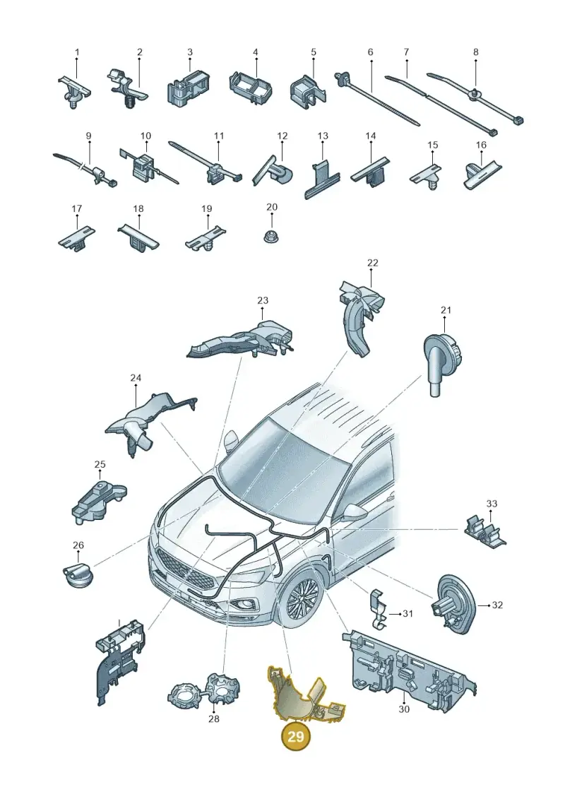 5QA971615 — SEAT Tarraco FR (2018-2024) diagram 591971079, position 29