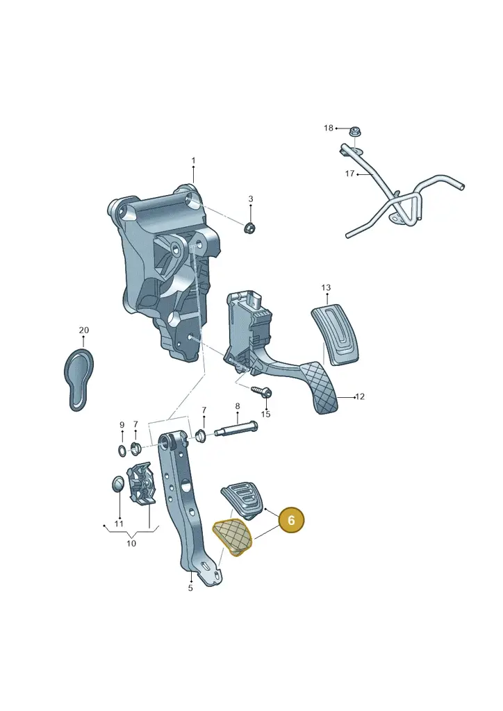5QD723131 — SEAT Tavascan Cupra (2023-) diagram 837721600, position 6