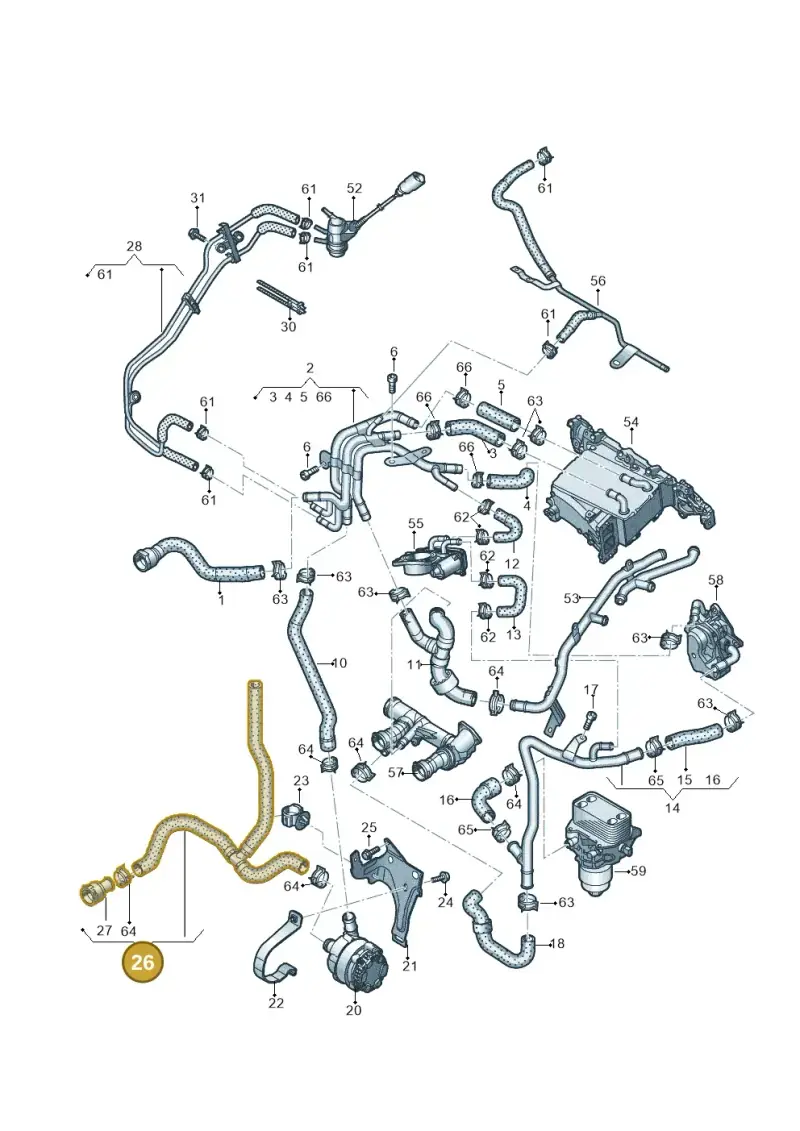 5QF122051AJ — SEAT Tarraco FR (2018-2024) diagram 793121430, position 26