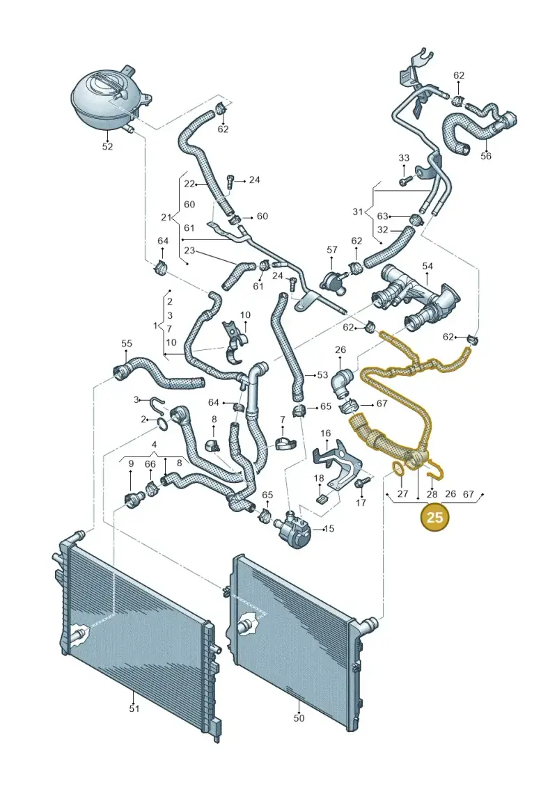 5QF122101F — SEAT Tarraco FR (2018-2024) diagram 884121790, position 25
