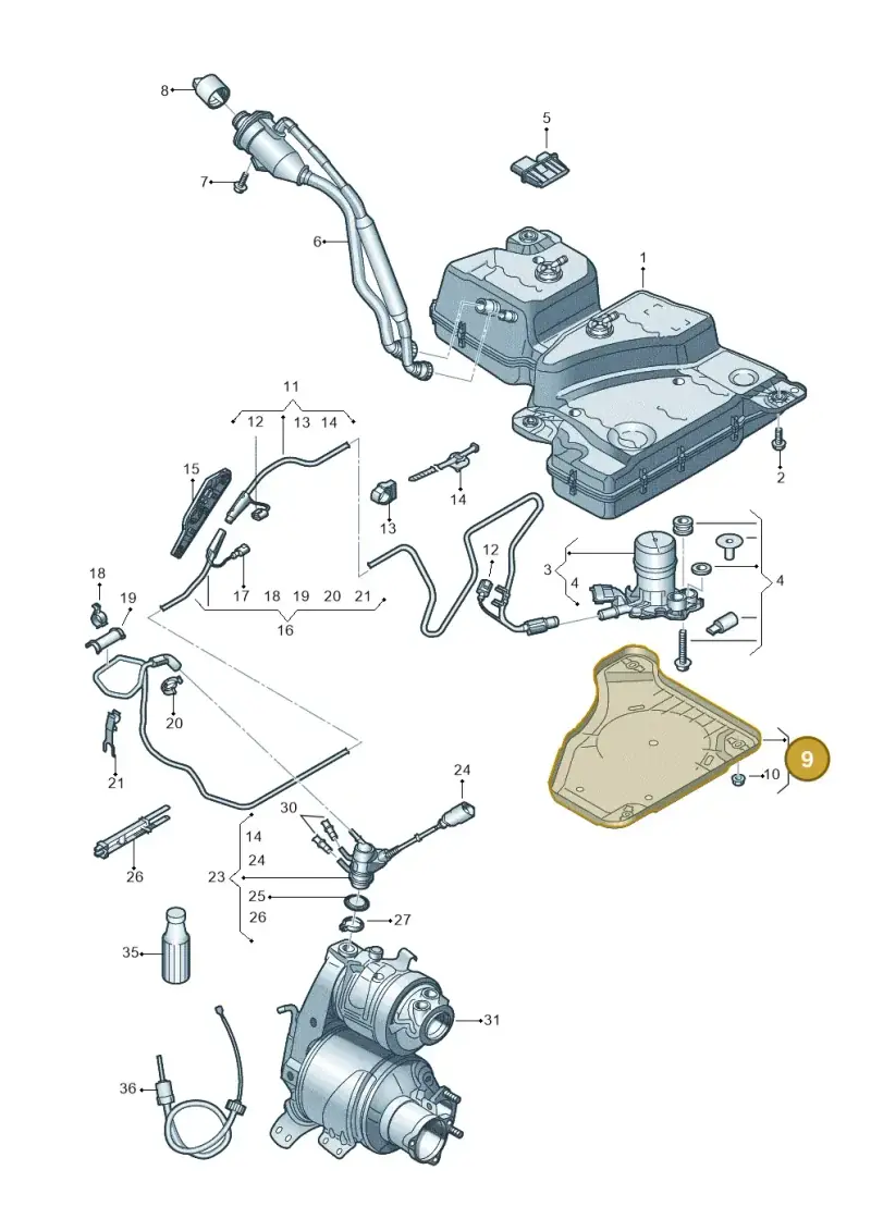 5QF131331A — SEAT Tarraco FR (2018-2024) diagram 884253560, position 9