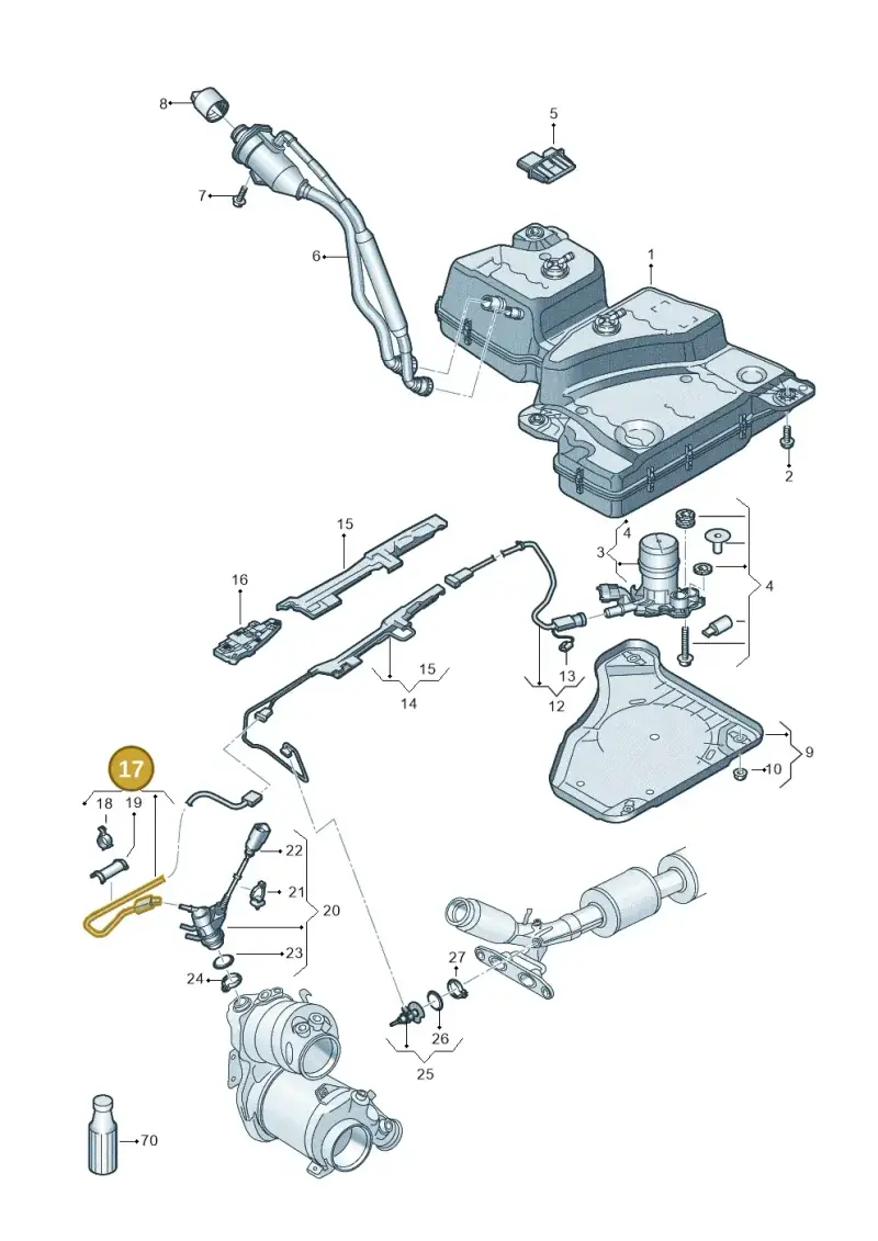 5QF131984AH — SEAT Tarraco FR (2018-2024) diagram 884253102, position 17