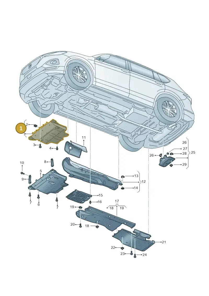 5QF825236 — SEAT Tarraco FR (2018-2024) diagram 591825015, position 1