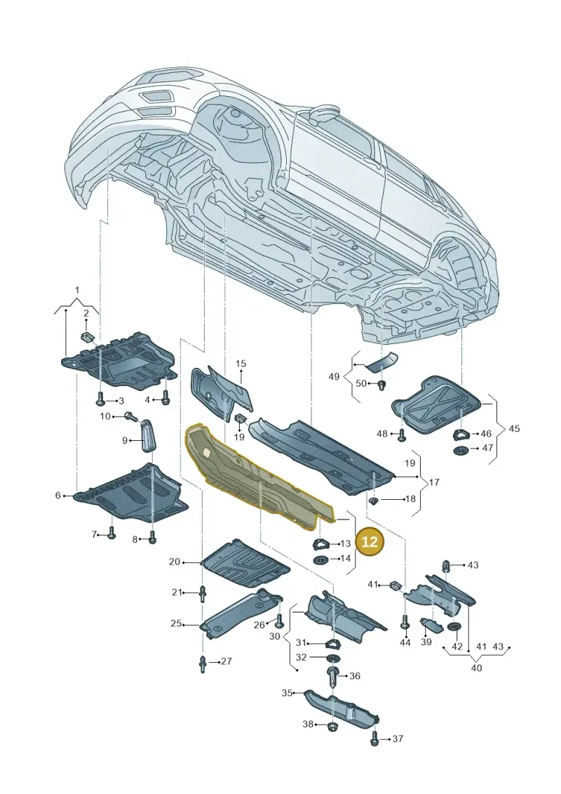 5QF825661D — SEAT Tarraco FR (2018-2024) diagram 591825000, position 12