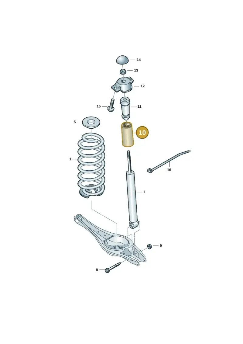 5QS513425 — SEAT 578 platform diagram 3j0511010, position 10