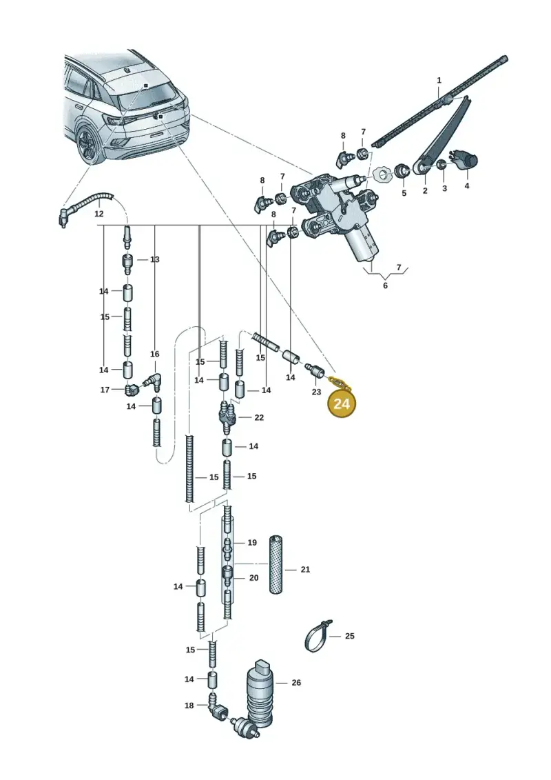 5TA955993 — SEAT EBoost CUPRA (2021-) diagram 11a955020, position 24
