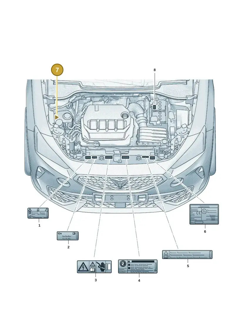 5WA010001 — SEAT Formentor TSI CUPRA (2020-) diagram 5ff010010, position 7