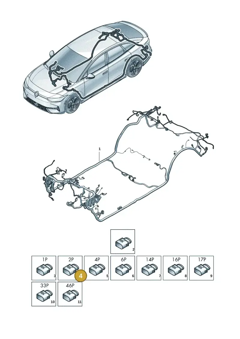 5WA035447 — Volkswagen ID.7 (2023-2025) diagram 14b972000, position 4