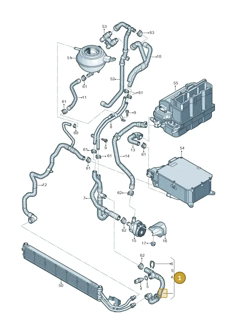 5WA121049H — SEAT Formentor TSI CUPRA (2020-) diagram 596121125, position 1
