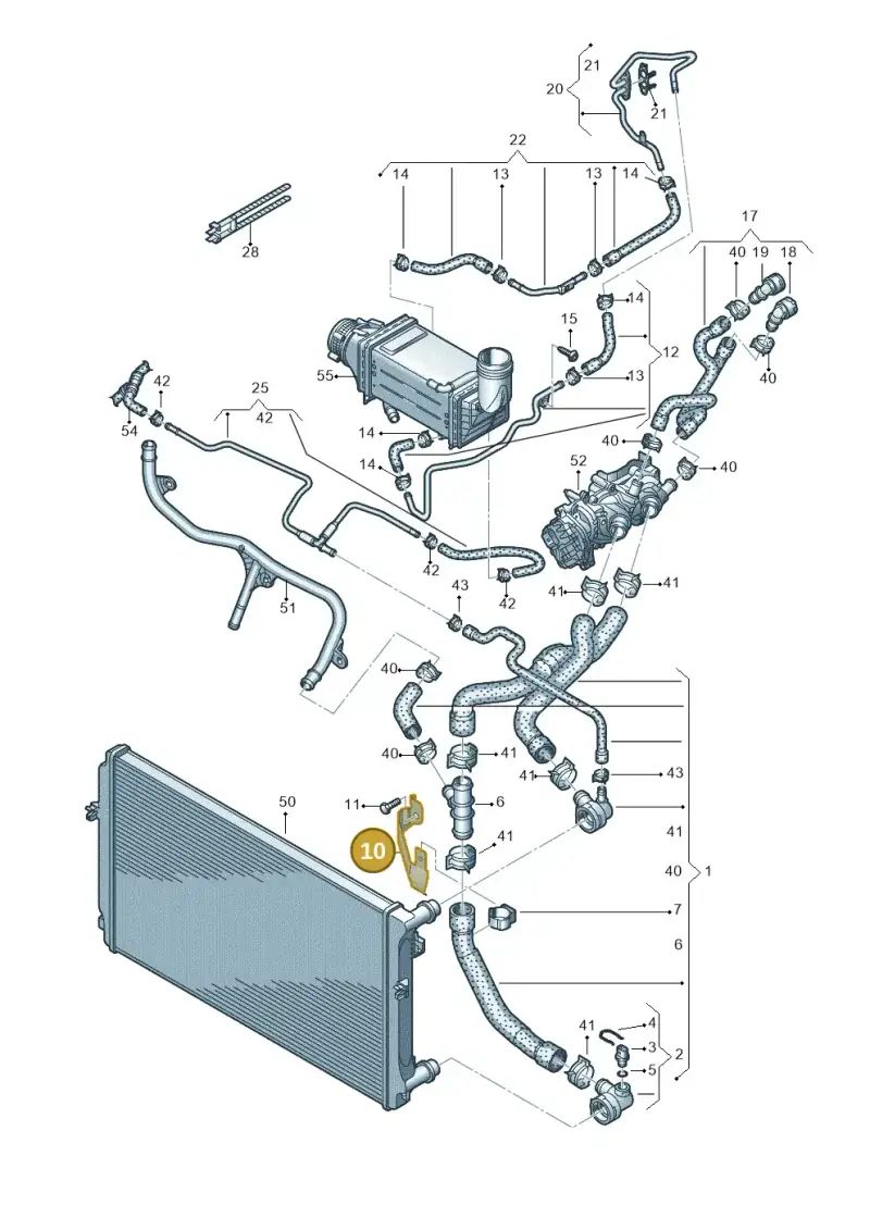 5WA121093F — SEAT Arona FR (2017-) diagram 827121020, position 10