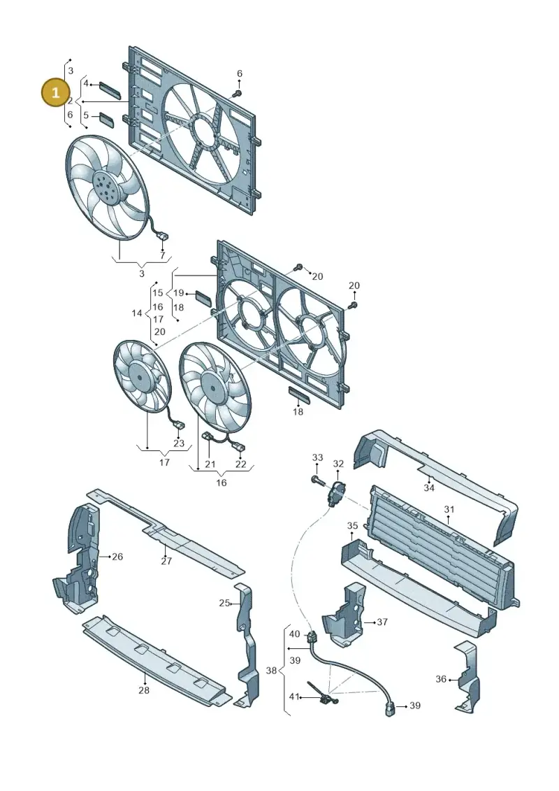 5WA121203J — SEAT Tarraco FR (2018-2024) diagram 597121925, position 1
