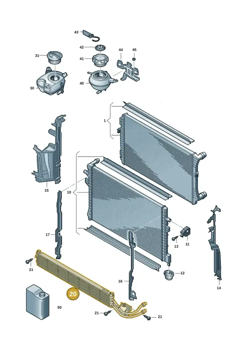 5WA121251M — SEAT Leon style (2019-) diagram 596121127, position 20