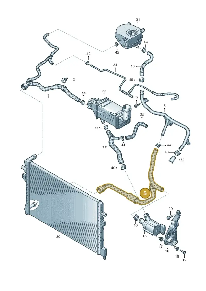 5WA122051AC — SEAT Formentor TSI CUPRA (2020-) diagram 803121162, position 5