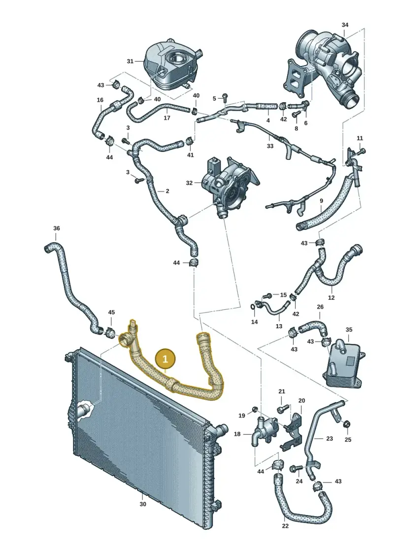 5WA122051R — SEAT Tarraco FR (2018-2024) diagram 850121126, position 1