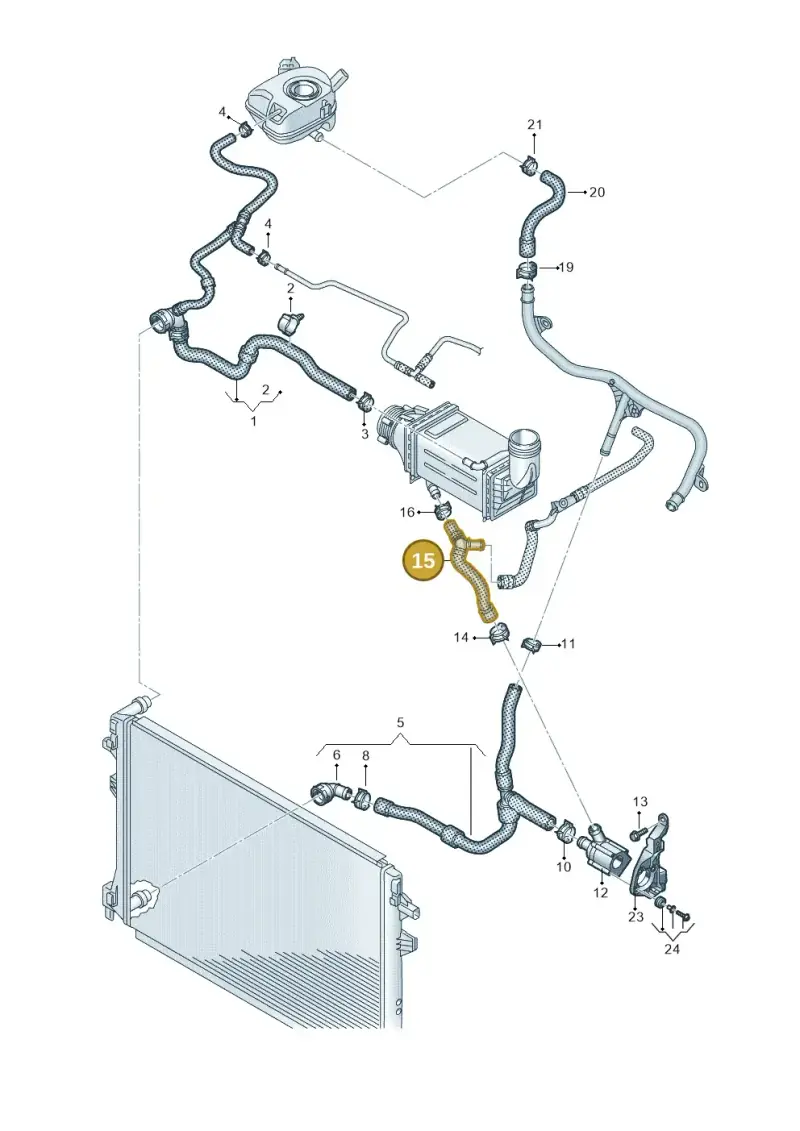 5WA122063C — SEAT 578 platform diagram 2f0121301, position 15