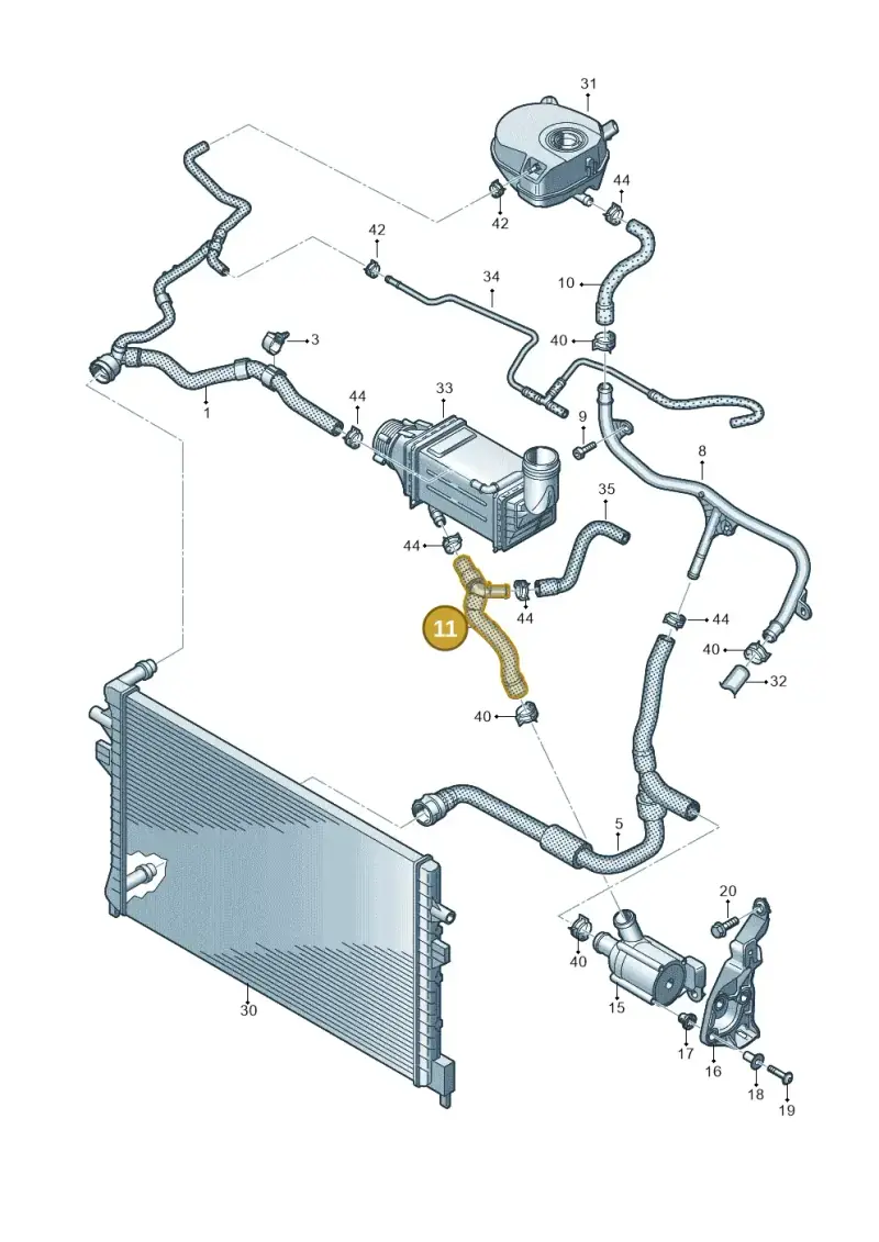 5WA122063C — SEAT Formentor TSI CUPRA (2020-) diagram 803121162, position 11