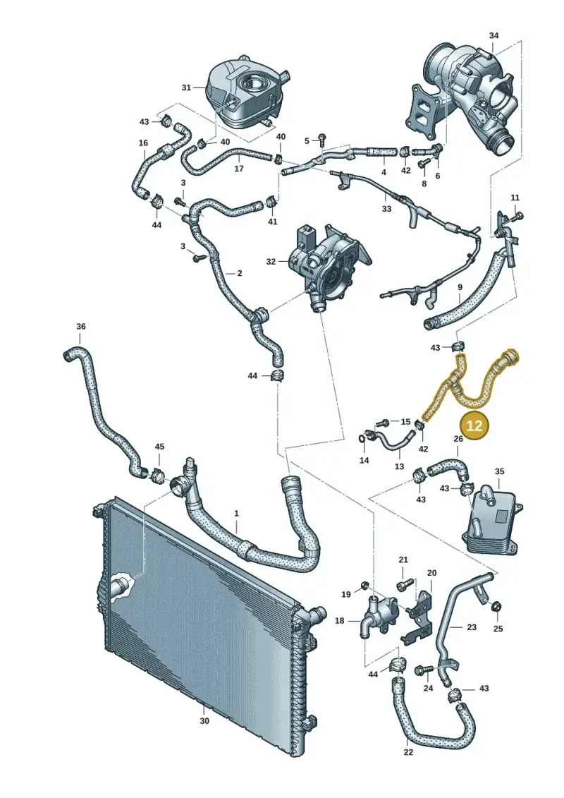 5WA122073H — SEAT Tarraco FR (2018-2024) diagram 850121126, position 12