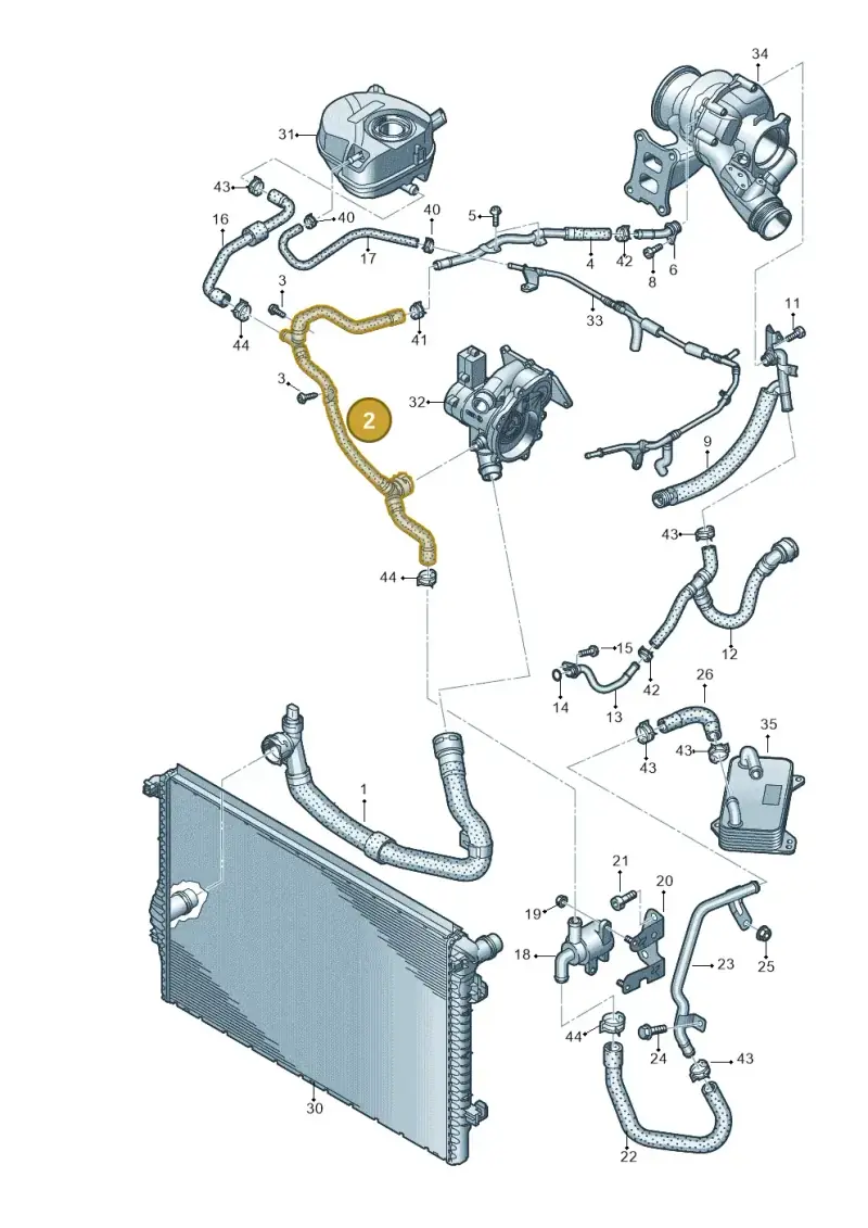 5WA122109B — SEAT Tarraco FR (2018-2024) diagram 850121122, position 2