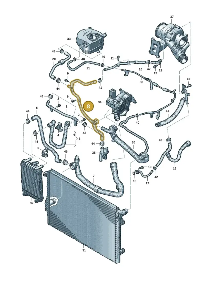 5WA122157AG — SEAT Tarraco FR (2018-2024) diagram 596121059, position 8