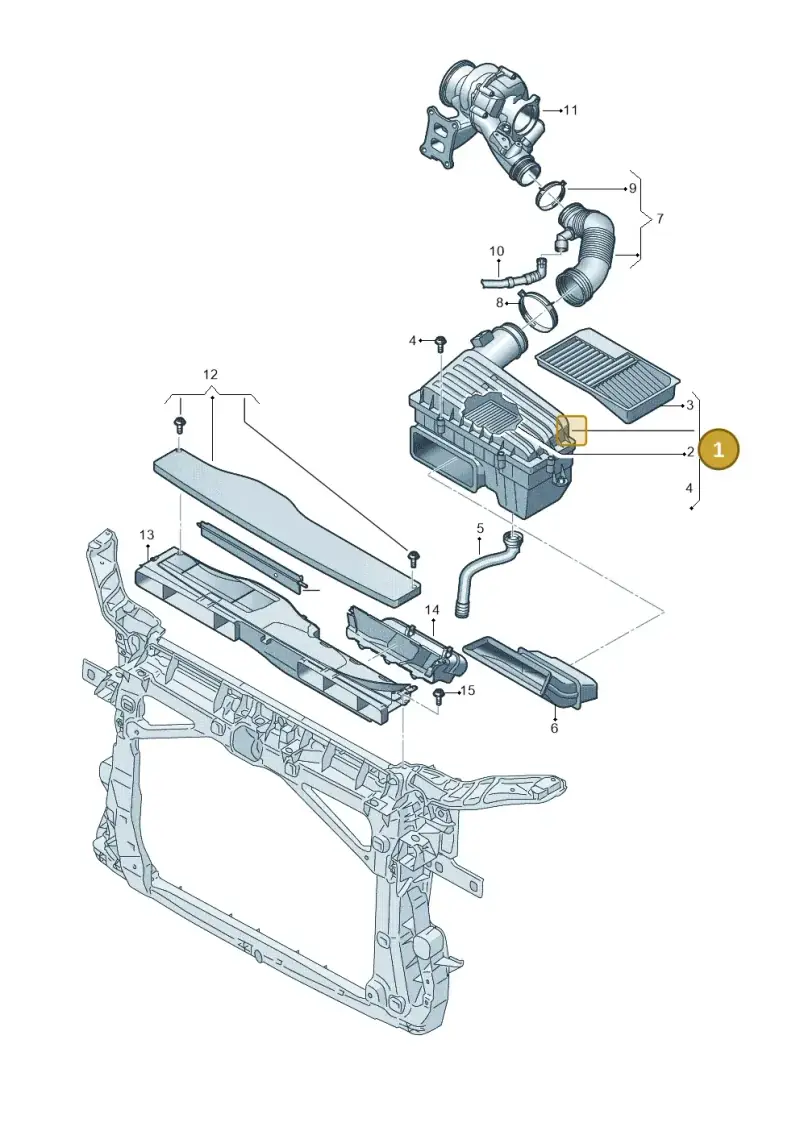 5WA129607 — SEAT Formentor TSI CUPRA (2020-) diagram 596133580, position 1
