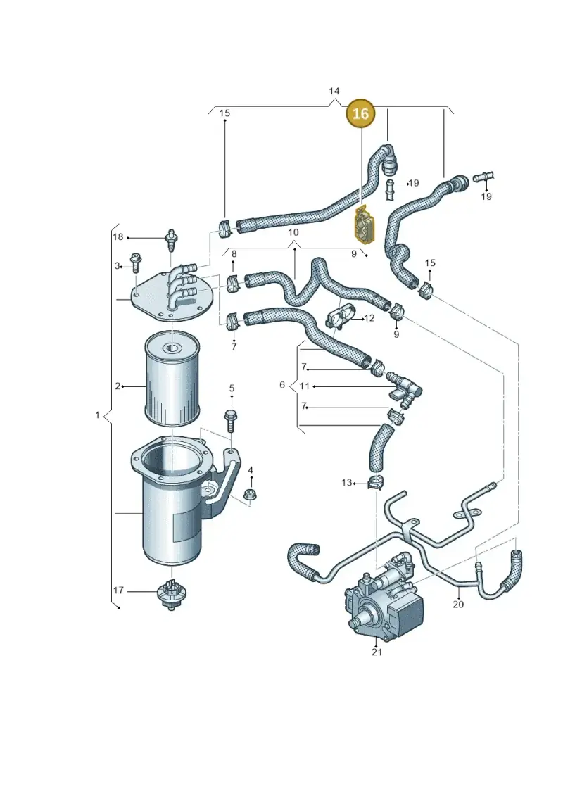 5WA130325 — SEAT Formentor TSI CUPRA (2020-) diagram 813127015, position 16