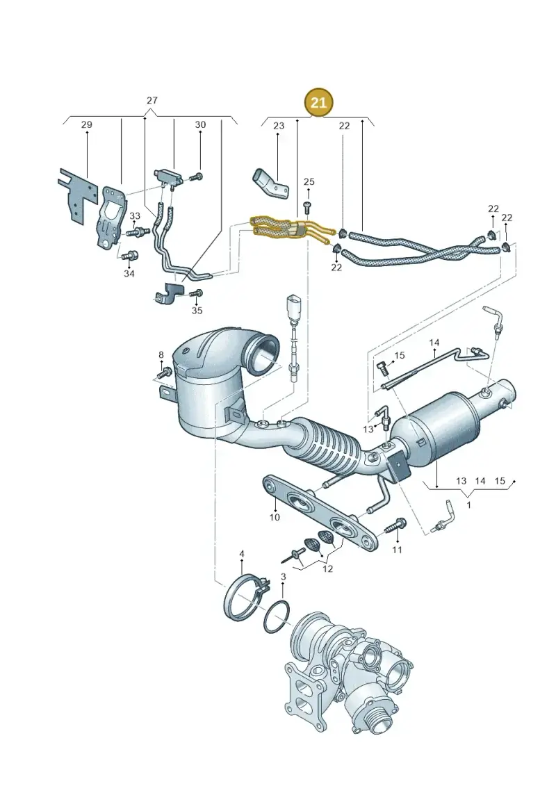 5WA131553C — SEAT Formentor TSI CUPRA (2020-) diagram 5h0253040, position 21