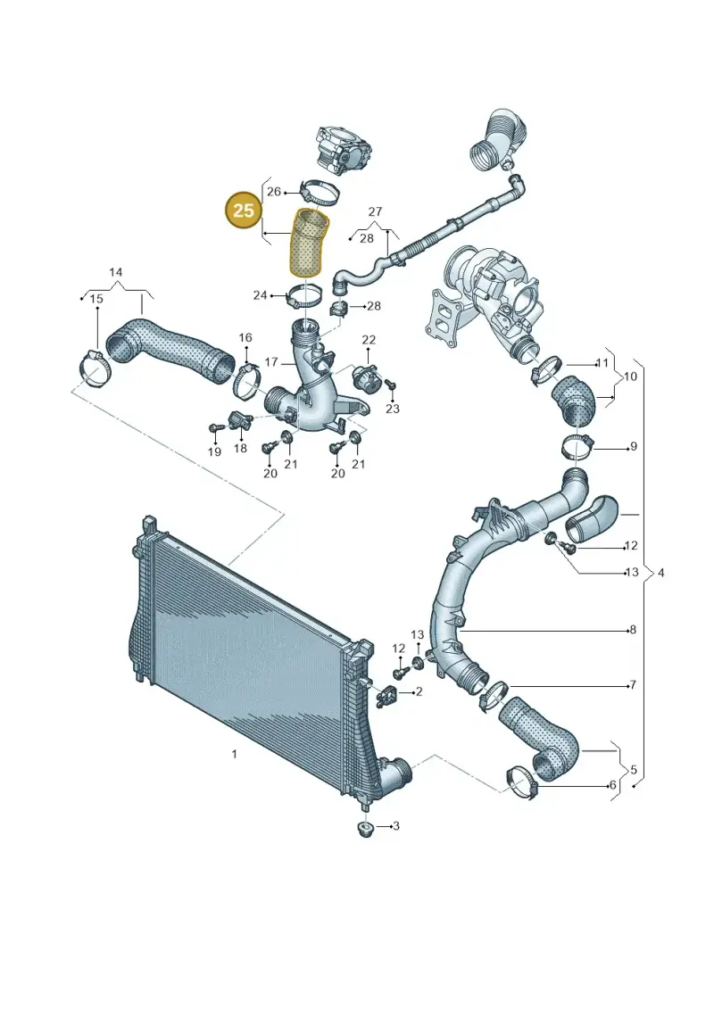 5WA145838 — SEAT Leon style (2019-) diagram 884145660, position 25