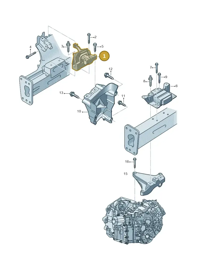 5WA199262D — SEAT Formentor TSI CUPRA (2020-) diagram 746199350, position 1