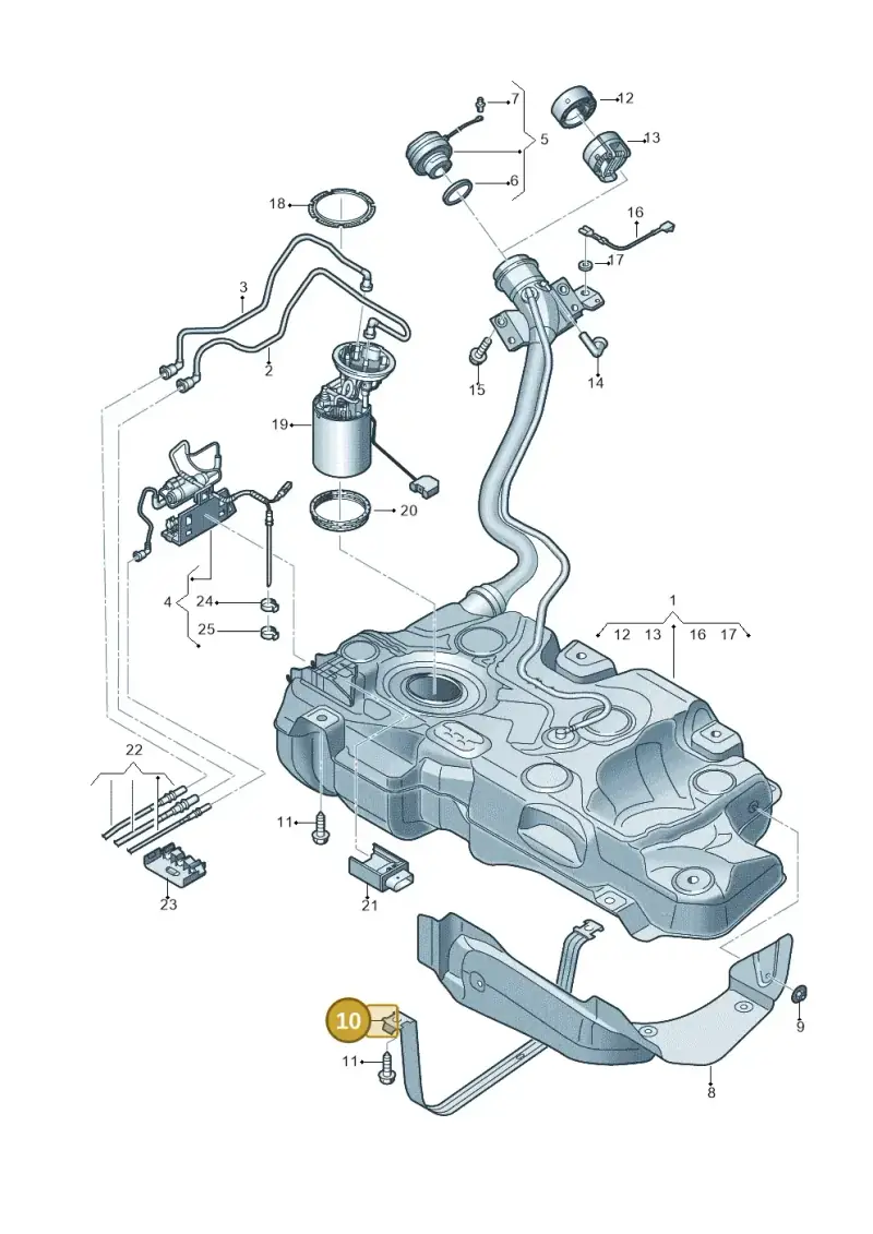 5WA201656 — SEAT Leon style (2019-) diagram 746201600, position 10