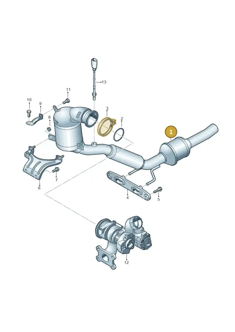 5WA254501BX — Skoda Octavia (2019-2022) diagram 793253200, position 1