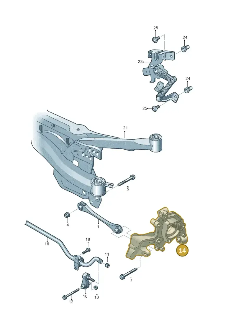 5WA505436G — SEAT Leon style (2019-) diagram 746501300, position 14