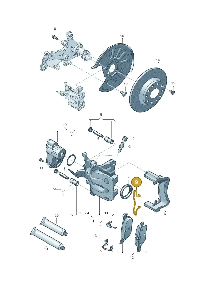 5WA615269 — SEAT Formentor TSI CUPRA (2020-) diagram 596615600, position 9