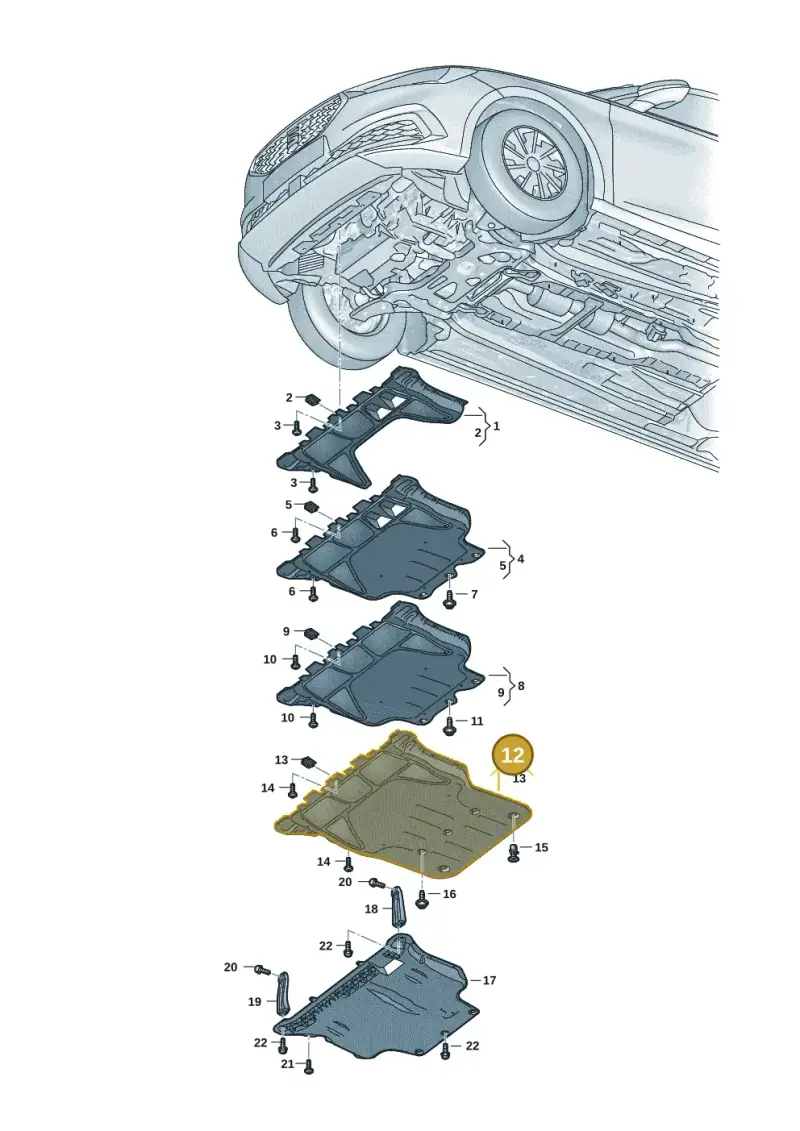 5WA825236D — SEAT Formentor TSI CUPRA (2020-) diagram 5fn825000, position 12