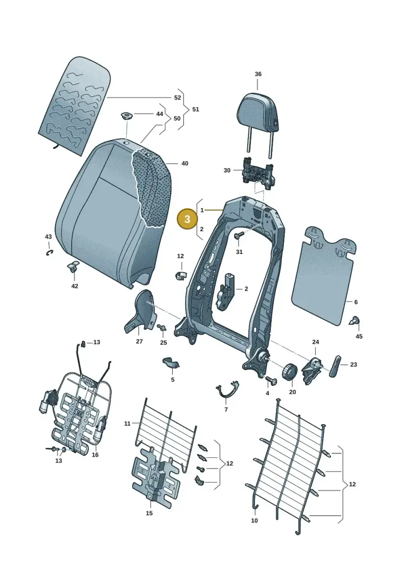 5WA881046R — SEAT Formentor TSI CUPRA (2020-) diagram 5fn881050, position 3
